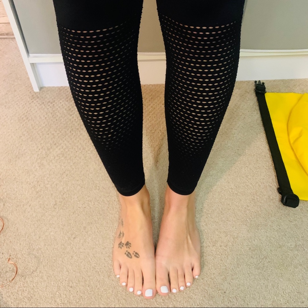 Fabletics Mesh Bottom Leggings - image 4